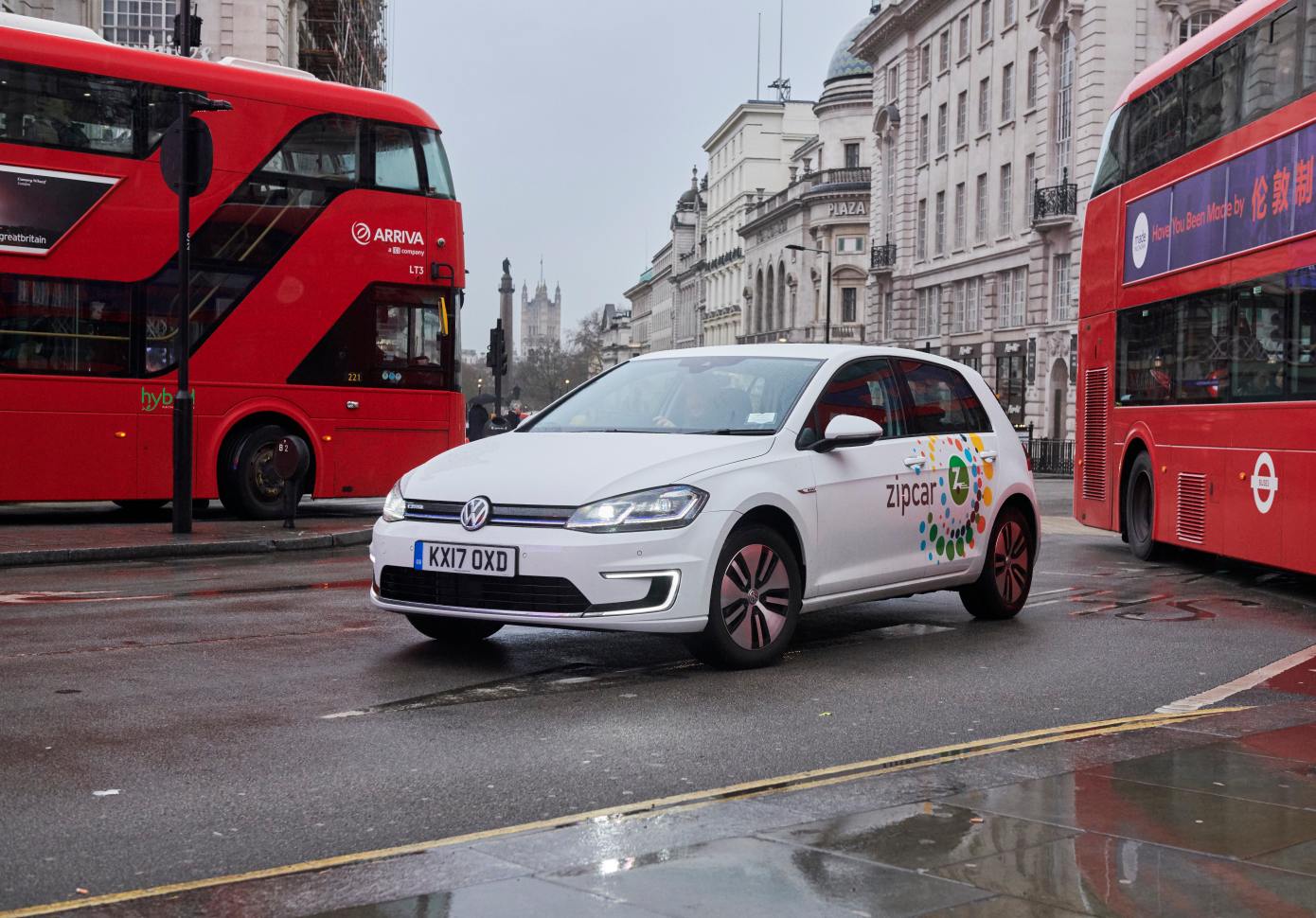 Zipcar To Introduce More Than 300 eGolf Electric Cars In London